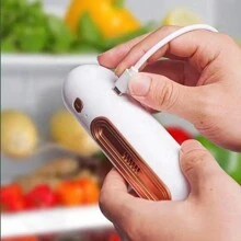 充電式臭氧除臭空氣清淨器,適用於冰箱、汽車、鞋櫃等狹小空間 - 金色 - 查看 10