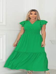 Women Dresses - 綠色 - 查看 2
