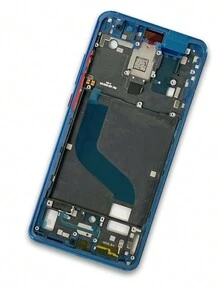 Blue Frame AMOLED Display Screen Compatible With Xiaomi 9T Pro, Redmi K20 Pro Screen Assembly With Fingerprint Support - Blue - View 2