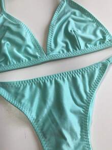 Women Bikini Sets - 薄荷綠 - 查看 6