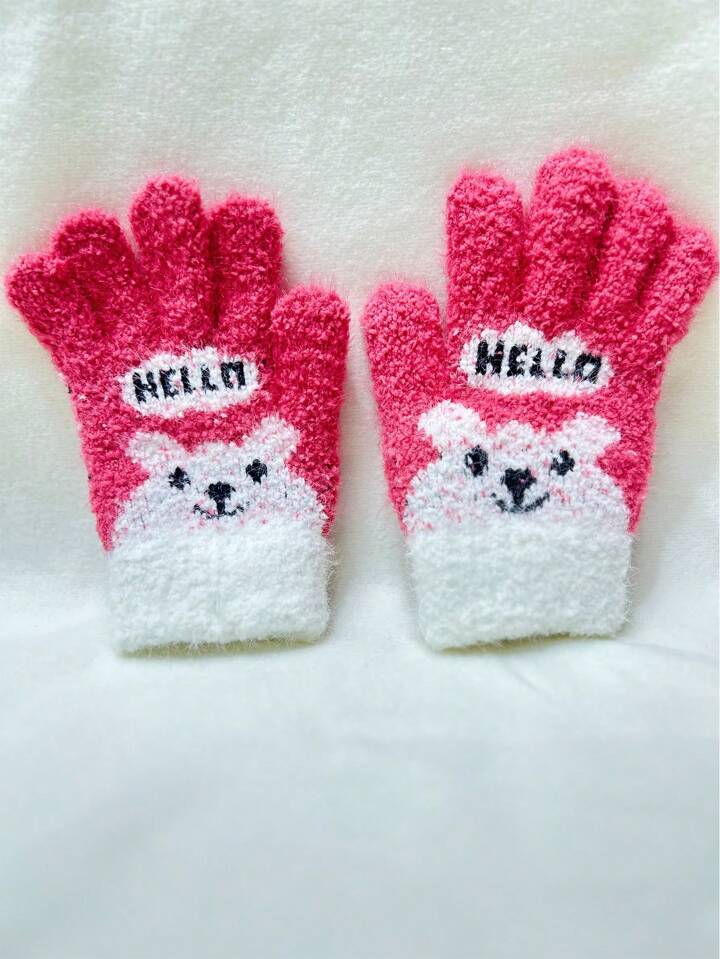 hello kitty snow gloves