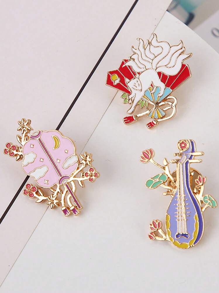 Simpatiche spille smaltate Gioco Spille da bavero per collezione di zaini Distintivi Accessori per gioielli di moda  26