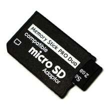 Adaptador Micro SD a Memory Stick Pro Duo - Negro - Ver 1