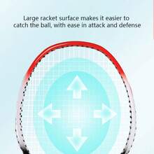 2pcs Badminton Rackets and Carrying Bag Set Badminton Racquet Set Indoor Outdoor Sports Accessory Badminton - Green - View 6