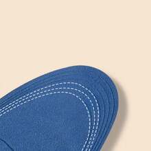 1雙冬季毛絨暖襯墊，透氣，吸濕排臭布料墊底 - 米色 - 查看 7