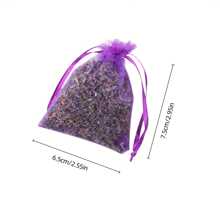 20 包薰衣草香囊适用于抽屉和壁橱家用香囊干薰衣草花薰衣草香囊新娘送礼会礼物，衣柜玫瑰香薰片厕所扩散器石膏香薰吊坠汽车香薰挂件家居持久香味 - L - 查看 3