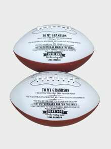 9 號美式橄欖球,多色 - 棕色 - 查看 2