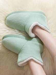 Giày bốt đi tuyết dày dặn ấm áp cho nữ, cổ cao và gót cao, có lót giữ nhiệt, có thể mang ra ngoài. Đó là một món quà Giáng sinh tuyệt vời cho các cặp vợ chồng, gia đình, bạn gái, bạn trai - màu xanh lá - Xem 4