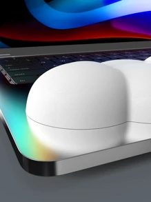Cloud Shaped Wrist Rest Pad, Soft Pu Memory Foam Wrist Support/cushioning, Convenient For Typing/non-slip Pc Game/laptop/wrist Pad/cute Desk Accessory