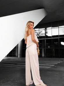 Women Two-piece Outfits - trắng - Xem 2