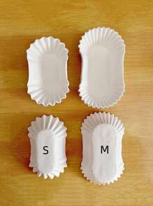 100pcs Plain Cupcake Paper Cup - White - View 5