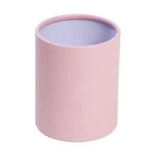 Caja Redonda De Arreglo Floral, Pequeño Cubo De Flores Portátil, Adecuado Para Caja De Regalo, Entrega De Floristería, Envoltura De Regalo - Rosa - Ver 4