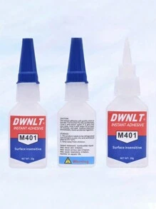 超強膠 403 406 401 460 495 防水高強度低氣味瞬間黏合劑,適用於金屬、塑膠、橡膠,1入裝 - 白色 - 查看 7