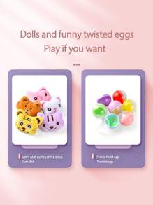 1入大風扇綠色娃娃機,電動娃娃機,小抓娃娃機,禮物,電子遊戲場小玩具有趣的酷玩意,糖果自動售貨機推幣玩具,生日禮物,聖誕禮物 - 綠色 - 查看 6