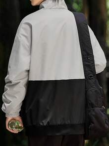 Men's Outdoor 1pc Assault Jacket Gym Clothes Men - Black - View 4