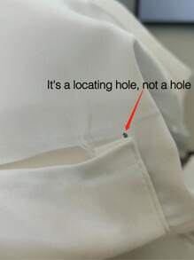 1pc Polyester Apron, Simple White Cooking Apron For Kitchen,Kitchen,Bathroom,Home,Household Supplies - White - View 6