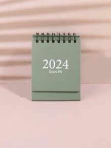 1 件迷你桌曆、辦公和學生用品桌面裝飾品 - 綠色 - 查看 3