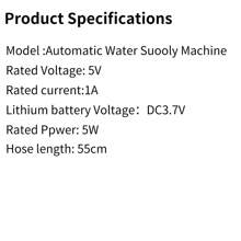 1個懶人必備家用飲用水機，可攜式水瓶抽水器，適用於USB電動出水器 - 綠色 - 查看 8