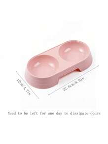 Pet Candy Colored Double Bowl For Water And Food - Multicolor - View 9