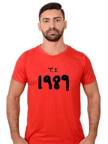 Men T-Shirts - 紅色 - 查看 1