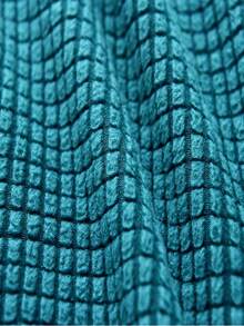 1個通用椅套家用加厚極短絨防沾汙彈性椅套 - 綠色 - 查看 4