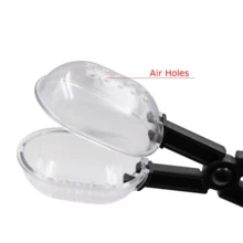 1pc Bamboo Stick & Clamp Insect Breeding Kit For Mealworms - Black - View 3