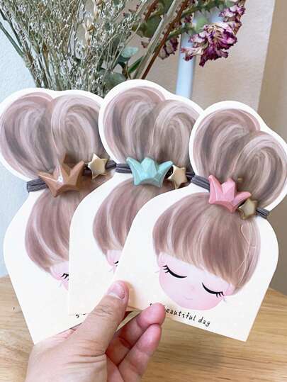 10/20/40/60 Piezas Tarjeta De Embalaje De Joyería Personalizada Para Sostener Accesorios Para El Cabello, Liga De Cabello, Pasador De Cabello