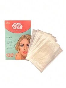 120 Parches Pegatinas Para Acné Absorbentes Pimple Patch - transparente - Ver 4
