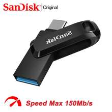 SANDISK 隨身碟 Usb 隨身碟 Otg Usb 3.2 Type-c 32gb 64gb 256gb 512gb Pendrive 128gb Pen Drive 256gb 適用於手機平板電腦 Sdddc3 - 杏色 - 查看 2