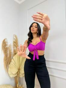 Women Tank Tops & Camis - Màu đỏ tím - Xem 2