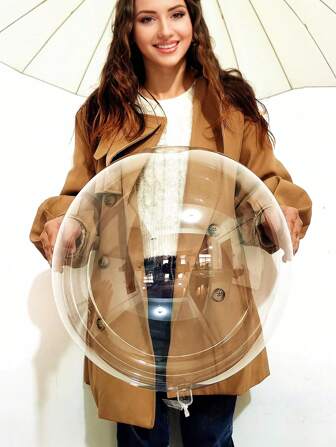 15 piezas de Globos de burbuja transparentes de 20 pulgadas, globos de burbuja transparentes grandes para decoración de boda, fiesta de cumpleaños, Navidad