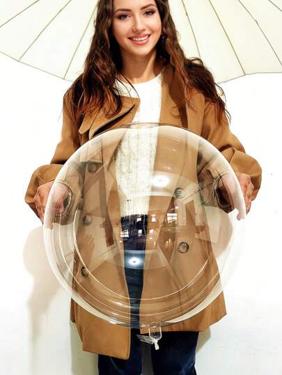 15pcs 20 Inch Transparent Bubble Bobo Balloons, Large Transparent Bubble Balloon For Wedding Birthday Party Decoration,Christmas