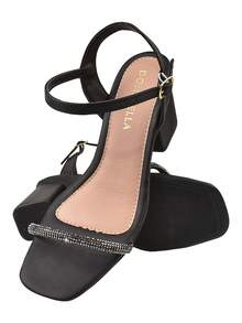 Women Heeled Sandals - màu đen - Xem 4