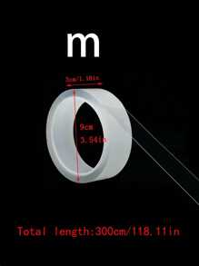 1 件透明亚克力双面胶，耐用且无气泡，适用于 DIY 工艺品