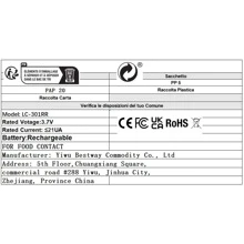 1入組迷你家用攪拌器,用於打奶油和蛋的電動手持烘焙工具 - 藍色 - 查看 10