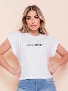Women T-Shirts - 白色 - 查看 1