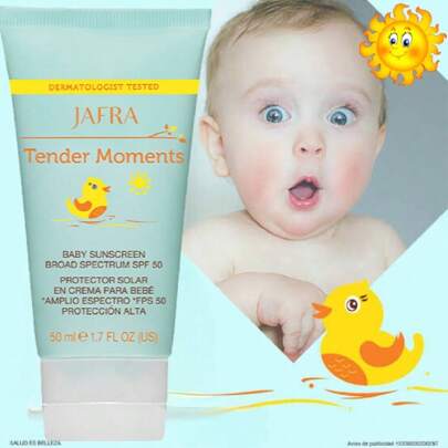 Jafra Tender Moments Protector Solar para Bebe 50 FPS