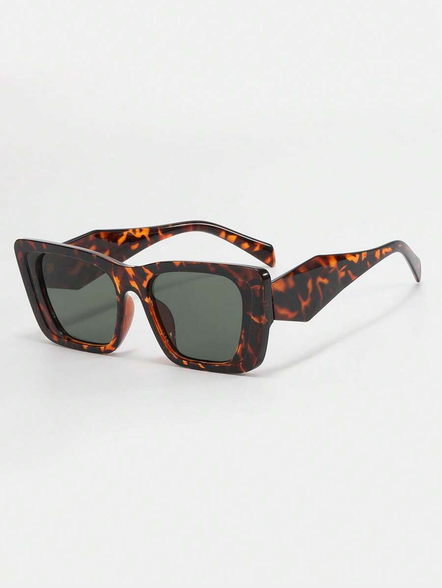 2023 New Fashion Square Cat Eye Vintage Fashion Glasses, Trendy Street