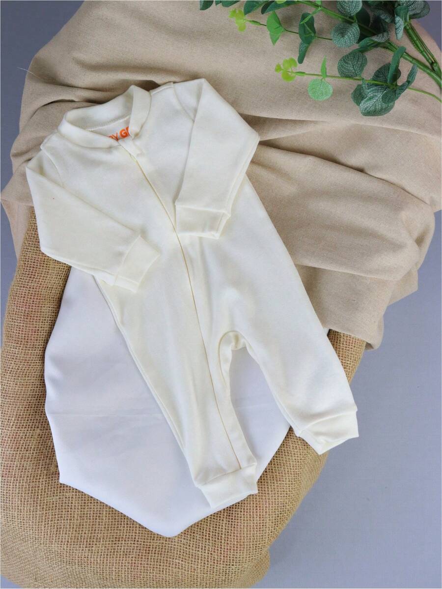 Baby Girls Jumpsuits - Beige - View 1