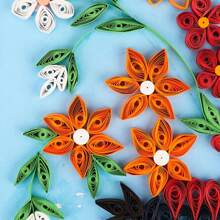 260stripes 39cm/15.35inch DIY Craft Paper Colorful Quilling Paper DIY Hand Craft Quilling Tools Origami Paper 3/5/7/10mm Width 26 Colors - Multicolor - View 5