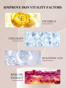 0,35ml * 28 Huyết thanh Collagen Capsule - Chăm sóc da chống lão hóa cho mắt & phục hồi, kết quả rõ rệt trong 14 ngày Huyết thanh Vitamin E Capsule dưỡng ẩm làm mờ nếp nhăn Kích thước du lịch - Màu tím - Xem 6