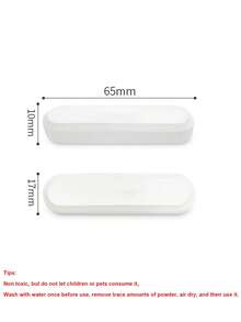 4pcs Silica Gel Moisture-absorbent Drying Bars For Food Storage - White - View 2