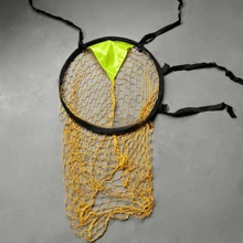 1個足球訓練射門網,足球鍛煉器材,單獨練習射門訓練,可摺疊靶心,訓練弧線球和死球 - 彩色 - 查看 5