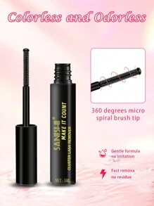 Sanishi Lashes DIY 睫毛延长套装，240 件/套，单根睫毛延长 8-14 毫米 C 卷曲，睫毛胶去除剂 - 黑色 - 查看 5