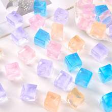 5 件裝冰塊風格擠壓玩具,緩解壓力或煩躁樂趣;隨機顏色 - 顏色隨機 - 查看 3