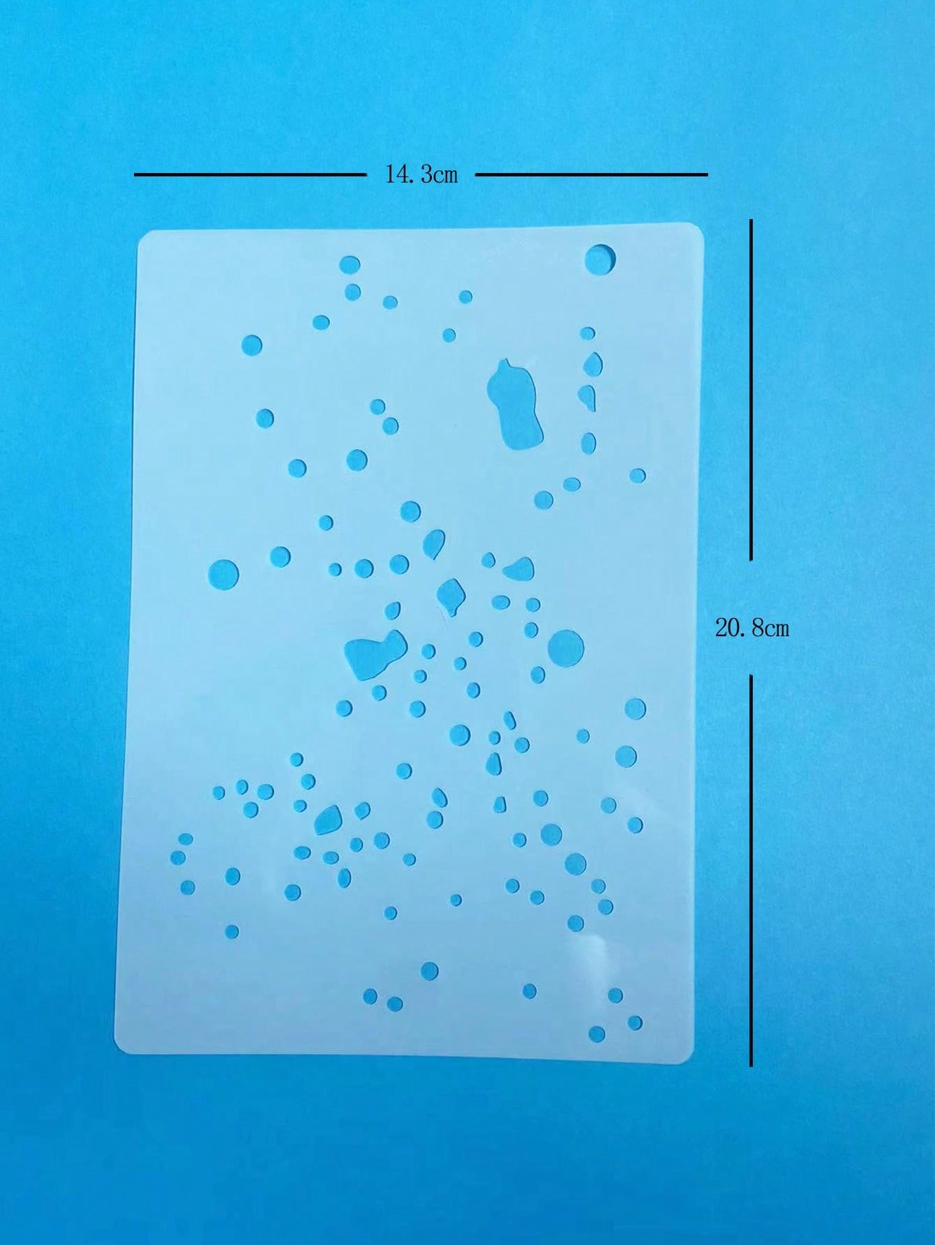 1 Pack Of 4 Drawing Stencil Templates For Airbrushing And Graffiti Art
