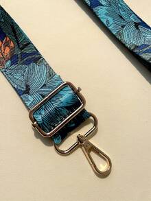 Nylon Belt Bag Straps For Women Shoulder Messenger Bags Adjustable Wide Strap Parts For Accessories - Blue - View 3