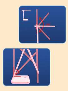 1pc Led Eye-caring Desk Lamp With 3-level Brightness, Touch Control And Usb Charging Port, Foldable Design, White - Pink - View 6