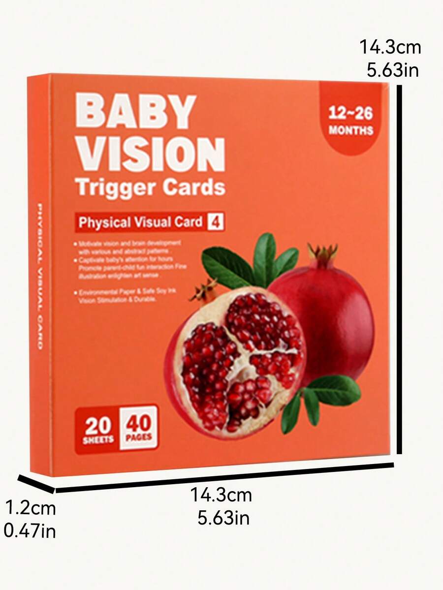 Baby Black & White Flash Card For Early Education Visual Stimulation