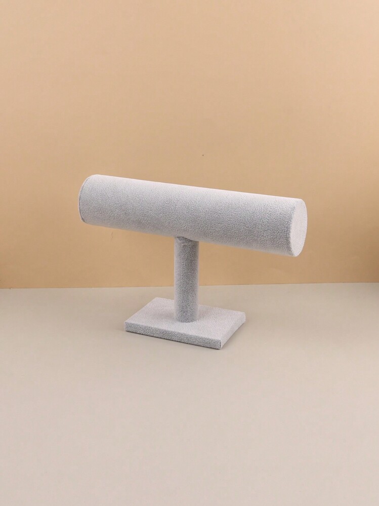 天鹅绒首饰展示架，适用于手镯、手表、手链、发饰、串珠项链等。情人节阳光旅行清凉返校季、房间装饰。 - 灰色 - 查看 3
